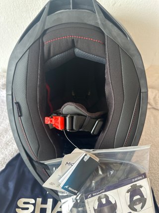 Casco Shark D-Skwal 3 Talla L Negro