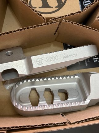 Estriberas Wunderlich Ergo Comfort BMW R1300GS