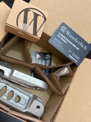 Estriberas Wunderlich Ergo Comfort BMW R1300GS