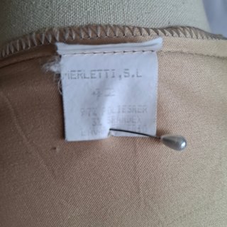 Camisa Antelina Merletti Beige