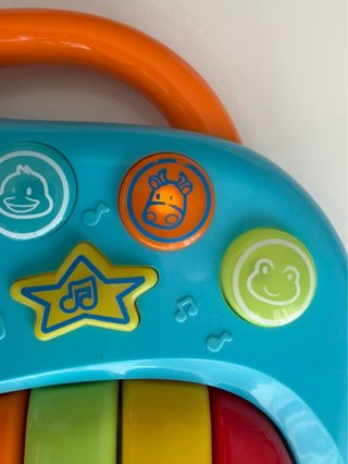 Teclado infantil luces y sonidos