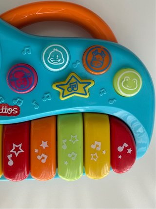Teclado infantil luces y sonidos