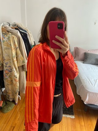 Cortavientos Adidas Naranja