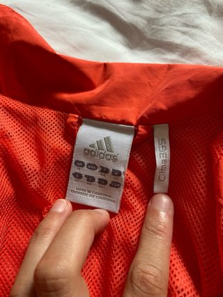 Cortavientos Adidas Naranja