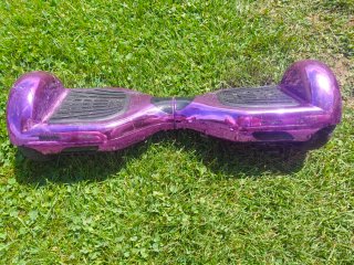 Hoverboard morado con Silla