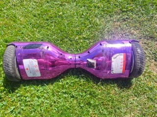 Hoverboard morado con Silla