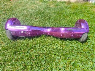 Hoverboard morado con Silla