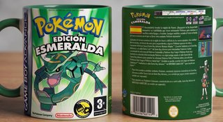 Taza Pokémon Esmeralda