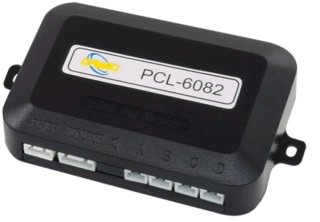 Kit 4 Sensori Parcheggio Auto Neri Display LED Son