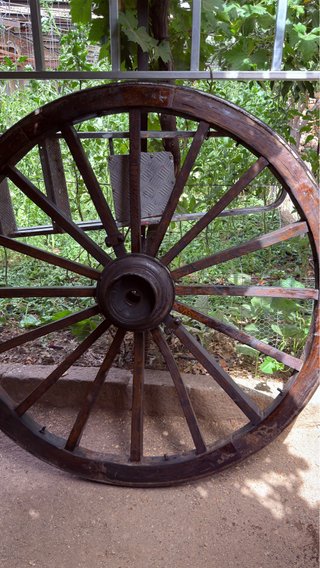 Rueda de Carreta Antigua