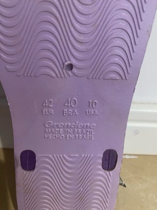 Chanclas Ipanema Lila/Morado Talla 42