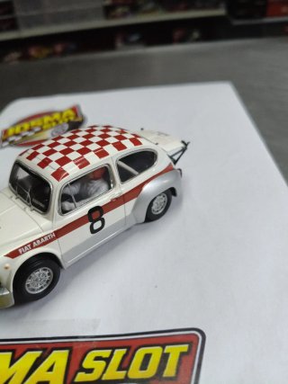Scalextric Fiat Abarth 1000 Rally con Luz