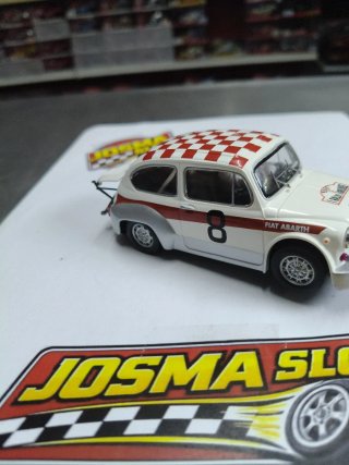 Scalextric Fiat Abarth 1000 Rally con Luz