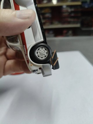Scalextric Fiat Abarth 1000 Rally con Luz