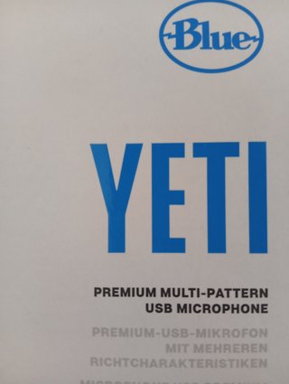 Micrófono Blue Yeti Premium - Como Nuevo