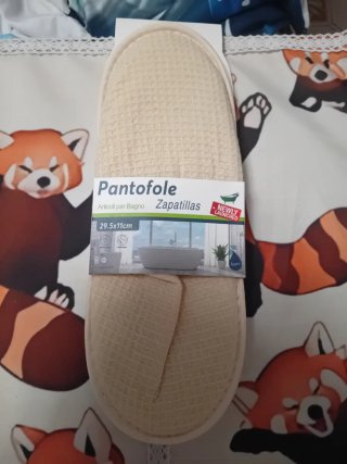 Pantofole da bagno 2 paia 29,5x11cm