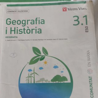 Geografia i Història, 3 ESO, Comunitat Valencia...