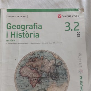 Geografia i Història, 3 ESO, Comunitat Valencia...