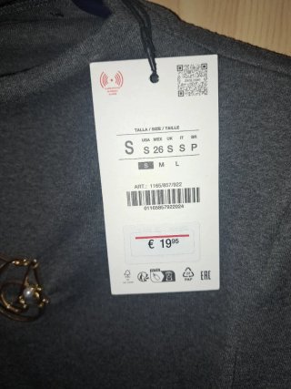 NUEVO! Blusa con broche Zara Women