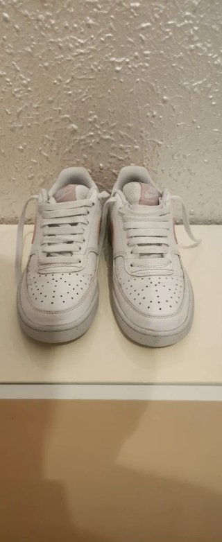 Nike Bambas Blancas y Rosas