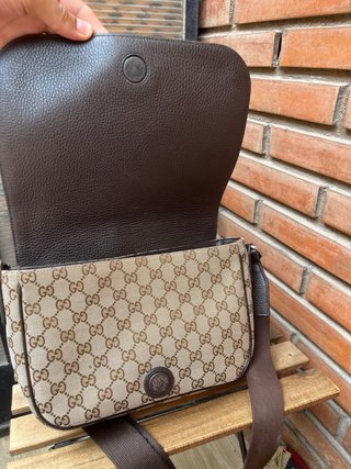 Bolso Gucci Messenger GG Canvas Original - ¡Precio
