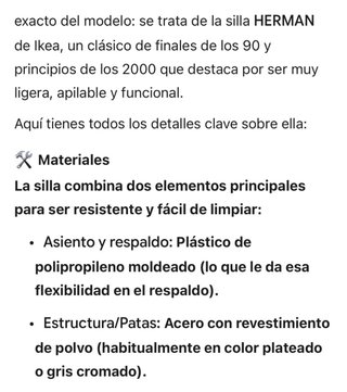 Sillas verdes pistacho Ikea Herman (4 unidades)