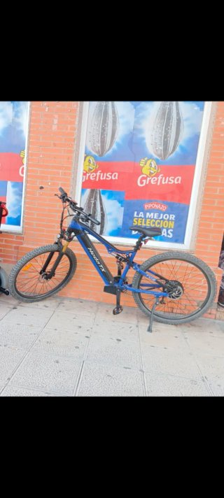 Bicicleta Eléctrica Azul Heda TX