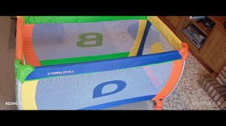 Parque Cuna Plegable Aluminio con colchón adiciona