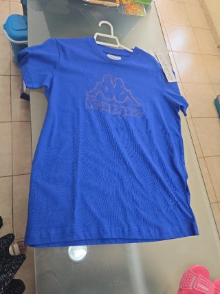 Camiseta Kappa Azul Talla 14 Años