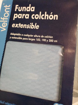 Funda para colchón 105 CMS Velfont extensible