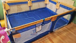 Parque infantil de casa 2×180 para bebés niños 0-3