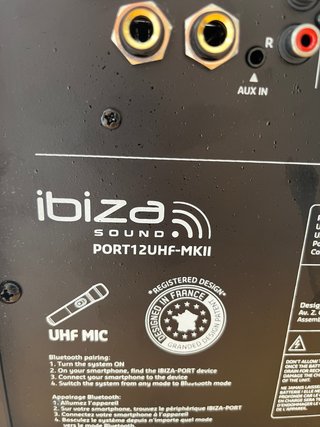 Ibiza Sound Port12UHF-MKII