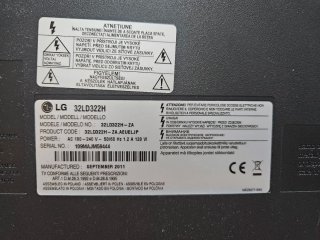 TV LG 32 No Smart TV