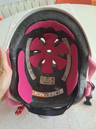 Casco Oxelo blanco niño/a