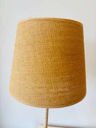 Juego de 2 lámparas de mesa rústicas