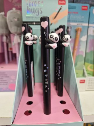 Penna Legami a scatto Panda con cuore