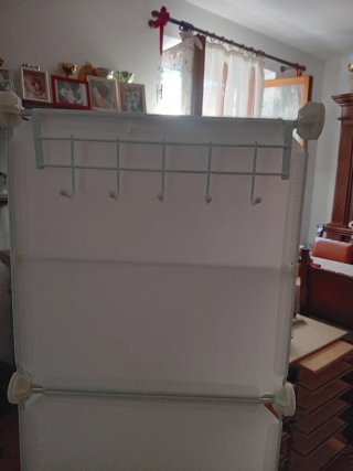 Scarpiera componibile bianca