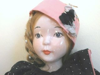 Muñeca de Porcelana Vintage Casa FANAS de 48 cm