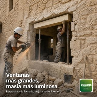 Obres/reformes de pedra - Obras/reformas de piedra