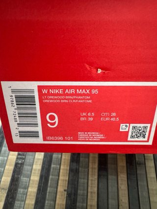 Nike Air Max 95 Big Bubble IB6396-101 Talla 40.5