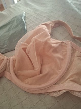 Sujetador 100E Women'S Secret, rosa nude,encaje.