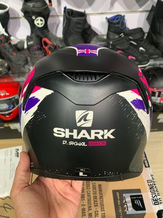 Casco Shark Integral D-Skwal Ujack Talla L