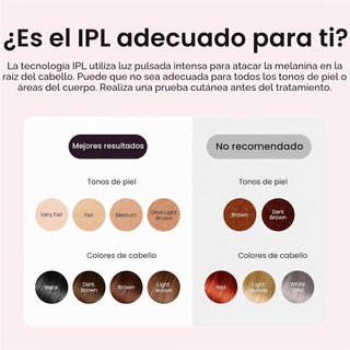 Depiladora IPL Wavytalk 24J Oro/Blanco