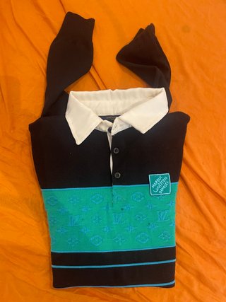 Jersey Louis Vuitton Negro y Verde