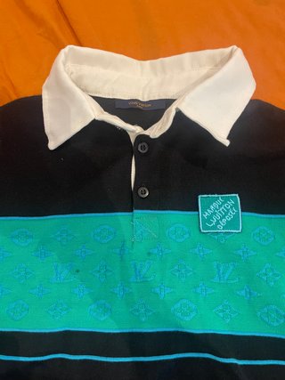 Jersey Louis Vuitton Negro y Verde
