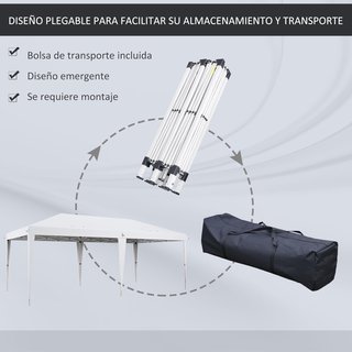 Carpa Plegable 6x3m