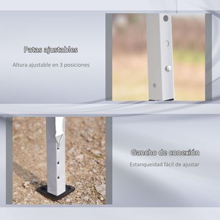 Carpa Plegable 6x3m