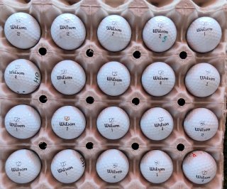 20 Pelotas de Golf Wilson Triad