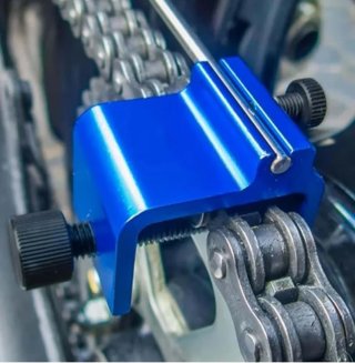 Morsetto allineamento catena moto/bici elettrica