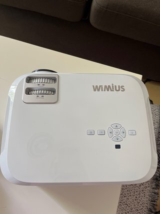 Proyector Wimius P21 Blanco + Cables + Caja